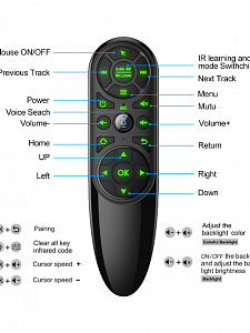 Орбита OT-DVC40 пульт универсальный (USB, гироскоп, голос)