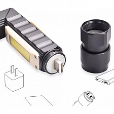 Патриот PT-FLR23 фонарь ручной (2L, встр. аккум)