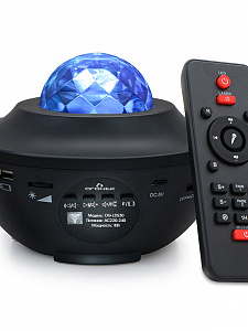 Световая установка Диско шар с лазером звёздное небо Огонёк OG-LDS30