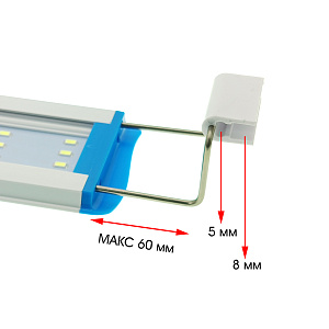 Светильник лампа для аквариума светодиодная БЕЛЫЙ Огонек OG-LDP26