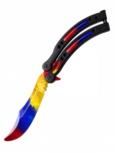 Патриот PT-TRK01 нож складной (Мраморный градиент)