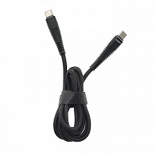 Орбита OT-SMU03 Черный кабель PD100W (TYPE-C - TYPE-C) 1.2м