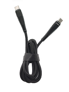 Орбита OT-SMU03 Черный кабель PD100W (TYPE-C - TYPE-C) 1.2м