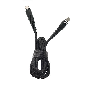 Орбита OT-SMU03 Черный кабель PD100W (TYPE-C - TYPE-C) 1.2м