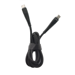 Орбита OT-SMU03 Черный кабель PD100W (TYPE-C - TYPE-C) 1.2м