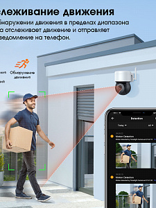 Орбита OT-VNI46 видеокамера IP-WI-FI (2048*1536, 3Mpix, 3.6мм, пластик)