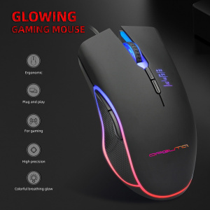 Орбита OT-PCM65 мышь проводная RGB (USB, 3200 dpi, оптическая, 7 кнопок)