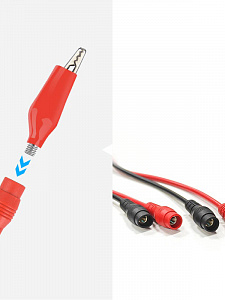 Щупы для мультиметра/тестера с крокодилами 10A 1000B Орбита OT-INM07