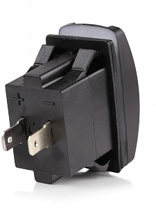 Гнездо розетка USB с белой подсветкой 12-24В TDS TS-CAU46