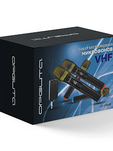 Микрофон караоке беспроводной набор 4 шт Орбита OT-ERM15