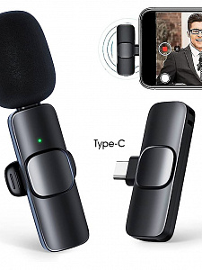 Микрофон беспроводной для смартфона Type-C Орбита OT-SML02