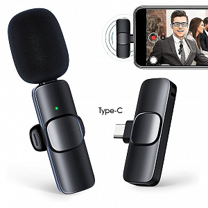 Микрофон беспроводной для смартфона Type-C Орбита OT-SML02
