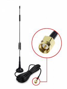 Антенна GSM для сотового сигнала, роутера SMA Орбита OT-GSM27