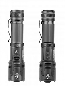 Патриот PT-FLR28 фонарь ручной (1L, 26650.,ZOOM)