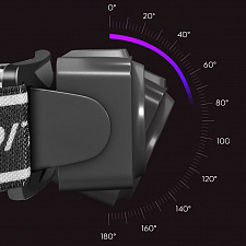 Фонарь налобный, фонарик аккумуляторный Следопыт PT-FLG48B