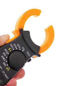 Мультиметр цифровой, клещи токовые тестер тока и напряжения Орбита OT-INM21