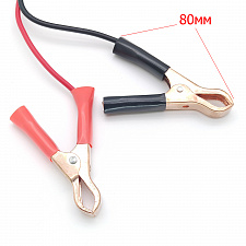 Удлинитель (переходник) с аккумулятора на гнездо прикуривателя 1 метр TDS TS-CAU43