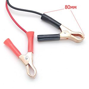 Удлинитель (переходник) с аккумулятора на гнездо прикуривателя 1 метр TDS TS-CAU43