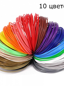 Помощник PM-TYP04 ABS пластик для 3D ручки (10 цветов,10м)