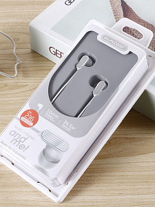 ELMCOEI EV-236 Белые наушники-гарнитура (3.5мм)