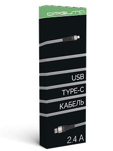 Орбита OT-SMT29 Синий кабель USB 2.4A (TYPE C) 1м
