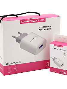 Орбита OT-APU46 ЗУ с USB (5B, 3100mA)