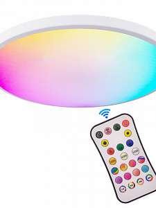 Светильник потолочный круглый с пультом RGB Огонёк OG-LDP31