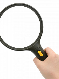 Лупа ручная увеличительная с подсветкой Орбита OT-INL25