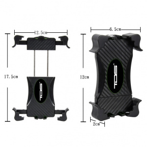 Держатель для телефона на велосипед, мотоцикл TDS TS-CAA60 Черный