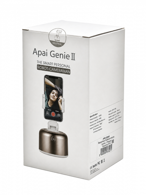 Apai Genie II Черная вращающаяся панорамная головка