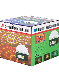 Светодиодный диско шар с MP3 с пультом и Bluetooth Огонёк OG-LDS04