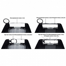 Лупа налобная увеличительная с подсветкой Орбита OT-INL12