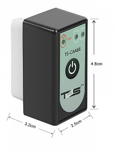 TDS TS-CAA66 сканер OBD (OBD2, V1.5, Bluetooth 5.1)