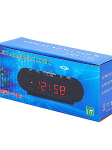 Часы электронные настольные от USB VST 716-6 Белые