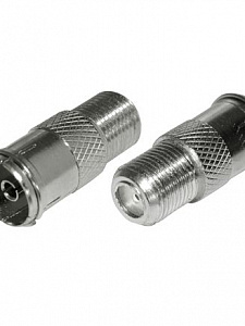 Орбита OT-AVT09(308) переходник гнездо F - гнездо антен. (УПАКОВКА 100шт)