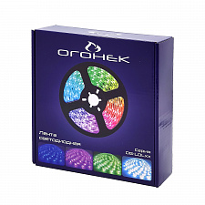 Огонек OG-LDL40 LED набор лента RGB 2*5м (2812,IP20,блок,пульт)