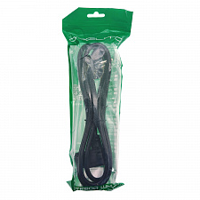 Кабель питания сетевой C13 для компьютера угловой 1.5м Орбита OT-ELS08 Черный