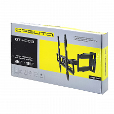 Кронштейн для телевизора настенный поворотный до 55 дюймов Орбита OT-HOD13