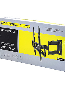 Кронштейн для телевизора настенный поворотный до 55 дюймов Орбита OT-HOD13