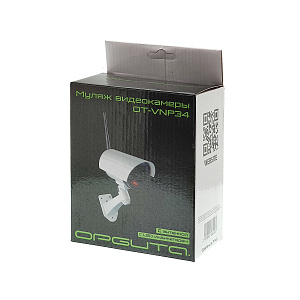 Муляж камеры видеонаблюдения уличный со светодиодом Орбита OT-VNP34