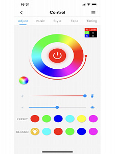 Светодиодная лента с контроллером Wi-Fi 5 метров Огонёк OG-LDL50