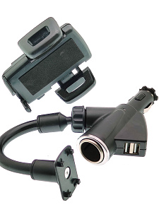 OLESSON HC-003 ЗУ авто USB (5B,2100mA)