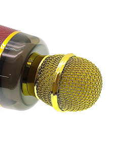 Орбита OT-ERM10 Красный RGB микрофон (Bluetooth, динамики, USB)