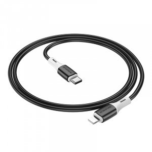 BOROFONE BX79 Черный кабель PD20W (iOS Lighting-TYPE-C) 1м