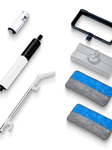 Паровая швабра с насадками для уборки дома TITAVIN TI-STM003