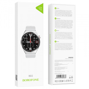 BOROFONE BD2 Серебро Smart часы