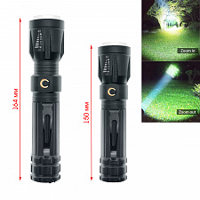 Патриот PT-FLR17 фонарь ручной (1L, 18650.,ZOOM)