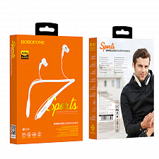 BOROFONE BE45 Белые наушники - гарнитура (bluetooth)