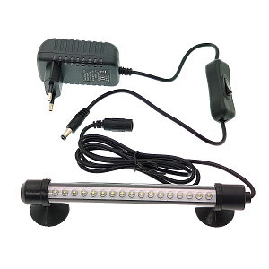 Светильник лампа для аквариума светодиодная БЕЛАЯ Огонек OG-LDP02