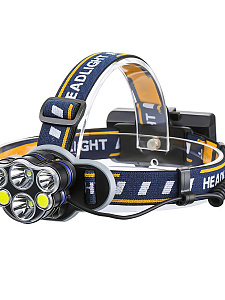 Патриот PT-FLG12 фонарь налобный (5L, 2*18650)